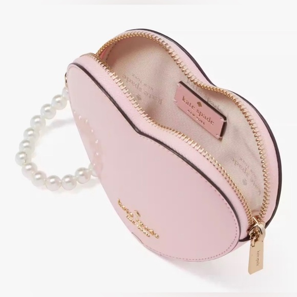 New Kate Spade KG230 Love Shack 3d Heart Wristlet - Picture 6 of 8